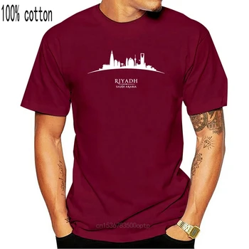Rijád Saúdská Arábie Panoráma Města, Downtown Skyline Tričko Pánské 2020 Oblečení Značky Tees Příležitostné Muž Navrhování Levné T Košile