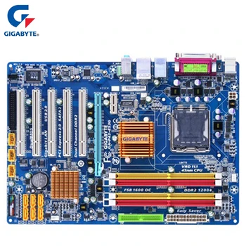 Gigabyte GA-P43-ES3G Původní základní Deska LGA775 DDR2 USB2.0 16G P43 P43-ES3G Desktop základní Deska SATA2 Systemboard Používá