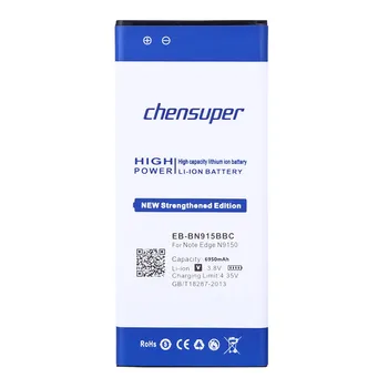 Chensuper 6950mAh EB-BN915BBC Baterie Pro Samsung Galaxy Note Edge N915 N915A N915D N9150 N915K N915L N915S N915X