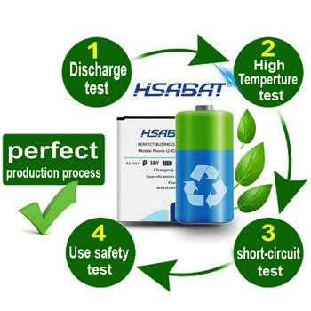 HSABAT 4300mAh E04 Baterie pro ECOO E04 / ECOO E04 Plus Bluboo X6 Mobilní Telefon Baterie