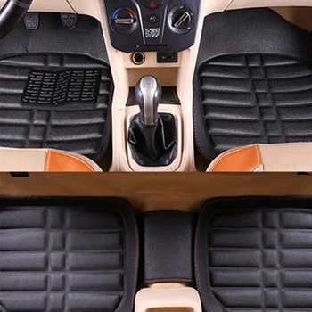 Univerzální auto koberečky pro Toyota Corolla Toyota Rav4 Auris Prius Yalis Avensis Alphard 4Runner Hilux highlander podlaha nohy podložky
