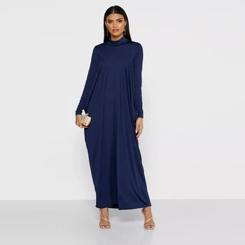 Abaya Dubaj, Turecko Muslimské Módní Hidžáb Šaty Indie Americký Islám Oblečení Šaty Pro Ženy Vestidos Plášť De Moda Musulmana