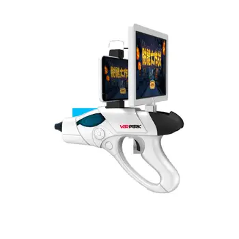 AR Zbraň Hračka 4D Dálkové Snímání Hry Gamepad Bluetooth Smart Pistole w/ Držák Telefonu VR Hru Zvládnout Zbraň Venkovní Hračky pro Android IOS