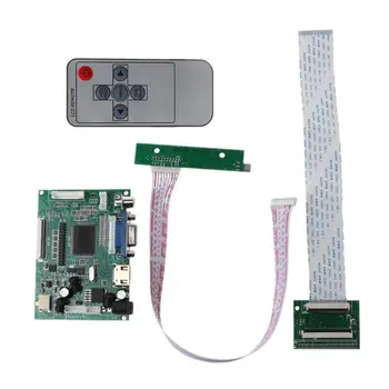 1Set LCD TTL LVDS Ovladač V+H Driver Board HDMI-VGA 2AV 50 60PIN Modul