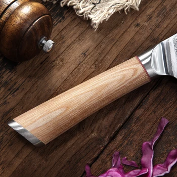 67 vrstev oceli V zlaté 10 Damašku kuchyňský nůž šéfkuchař Gyuto Nože Santoku Sekáček na Krájení Steak Krájení Nástroj, Vykosťování Lososa