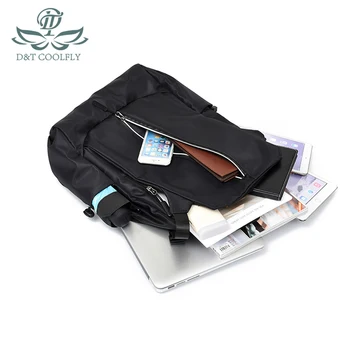 2020 Nové Módní Laptop Backpack 15'6inch Vodotěsný USB Charge Velká Kapacita pěší Turistika Cestování Studentů Školy Polyester Zip Sáčku