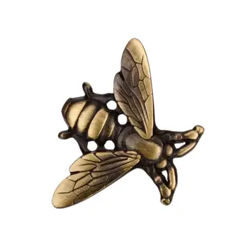 SAVOYSHI Vtipné Bronz včelí Brož Pin pro pánská saka Odznak kolíky Šperky Klopě pin Dárek Novinka Zvířecí Tričko Příslušenství