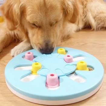 Pet Puzzle Hračky Pomalu Jíst Podavač Pro Malé a Středně Velké Psy s Potravní Potravin Zvýšit IQ vzdělávací Hry Interaktivní domácí Zvířata, Hračky