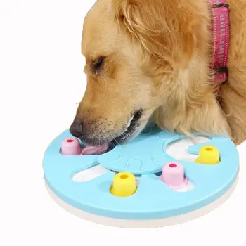 Pet Puzzle Hračky Pomalu Jíst Podavač Pro Malé a Středně Velké Psy s Potravní Potravin Zvýšit IQ vzdělávací Hry Interaktivní domácí Zvířata, Hračky