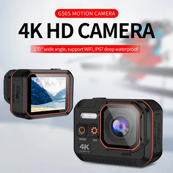 Ultra HD 4K Sportovní Kamera Dálkové Ovládání Obrazovky 2inch Akční Kamera 1080P 120fps 60 Fps Vodotěsné Helmu Jít Sport Pro Hero 5 Cam