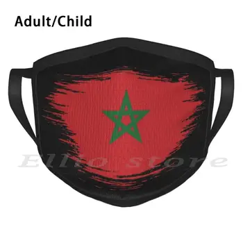 Maroko Dospělé Děti Proti Prachu DIY Šátek Maska Maroko Maroc Maghrebu Marokko Marruecos ??????