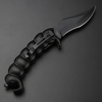 Skládací Kapesní Nůž 440c z Nerezové Oceli Venkovní Camping Skládací Nůž Osobnost Ruku Lovu Ručně vyráběné Nože Kolekce