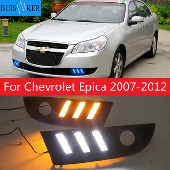 2KS Pro Chevrolet Epica 2007-2012 Bílá žlutá modrá LED Mlhová světla Denní Světla DRL
