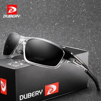 DUBERY Design Značky Polarizované sluneční Brýle Muži, Řidič Odstíny Muž Vintage Sluneční Brýle Pro Muže Spuare Barevné Letní UV400 Brýle