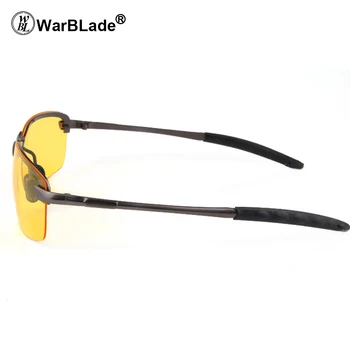 WarBLade Sexy Pánské Hliníku-Hořčíku, Pronájem Řidiče, Brýle na Noční Vidění, Anti-Oslnění Polarizační sluneční Brýle Polarizované Řidičské Brýle