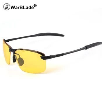 WarBLade Sexy Pánské Hliníku-Hořčíku, Pronájem Řidiče, Brýle na Noční Vidění, Anti-Oslnění Polarizační sluneční Brýle Polarizované Řidičské Brýle