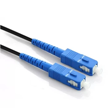 50 M 1 Jádro SC UPC indoor Drop optický patch kabel single mode Simplex Drop FTTH Optické Vlákno G652D propojovací kabel doprava zdarma