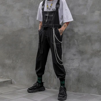 11 BYBB JE TMA Funkce Cargo Kombinézy Harajuku Hip Hop Kreativitu Křídel Tmavé Kalhoty Taktické Běžce Pánské Kalhoty Streetwear