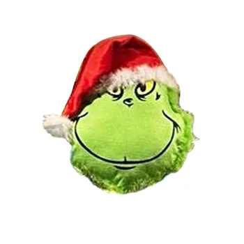 Chlupaté Zelené Grinch Ruku Ornament Držák pro Vánoční Strom pro Vánoční Domácí Party FS99