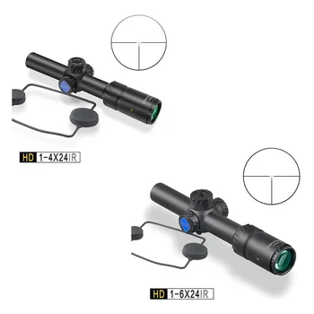 AK47 AR15 Riflescopes 1-4 1-6 Zvětšení Objev puškohled Rychlé Snímání Karabina Obory, Nejlepší Pro Lov nebo sebeobranu
