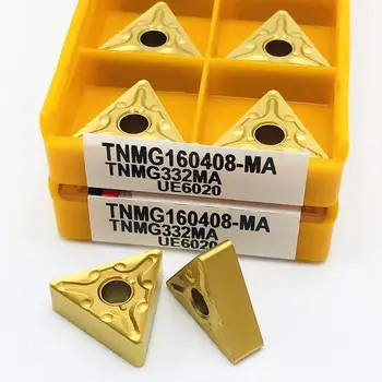 10KS soustruh nástroj TNMG160408 MA UE6020 vnější soustružení nástroj karbidu vložit TNMG 160408 soustruhu vložte části TNMG fréza