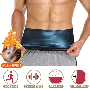 Muži Pasu Trenér Fitness Tělo Shaper Polymer Pás Pouzdro Pot Tummy Trimmer Zeštíhlující Pás Sauna Korzet Hubnutí Shapewear