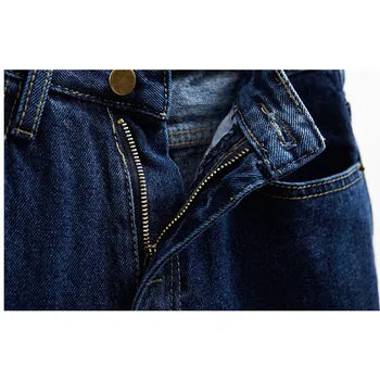 Máma Plus velikost Vintage vysokým pasem džíny žena 2019 volné modré džínové kalhoty Kluky džíny pro ženy, ženské kalhoty streetwear