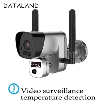 WIFI Bezdrátové CCTV Kamery, Měření Teploty Infračervené termovizní Zobrazovací Kamery s Automatickou Obličej Měření Teploty