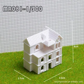 10pcs/lot 1:300 1:400 1:500 Měřítko Bílého Domu, Pro Ho Vlaky Rozložení Fantasy Miniatury Model