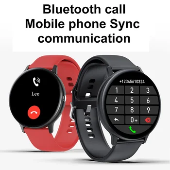 2020 Inteligentní hodinky Pro muže, je Vhodná Pro Android, IOS mobilní telefon tepové frekvence IP68 vodotěsné Plně dotykový displej Luxusní Smartwatch