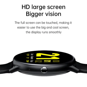 2020 Inteligentní hodinky Pro muže, je Vhodná Pro Android, IOS mobilní telefon tepové frekvence IP68 vodotěsné Plně dotykový displej Luxusní Smartwatch