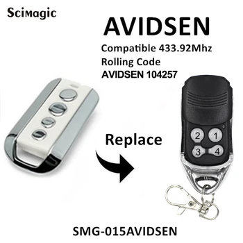 AVIDSEN 104257 garážová vrata 433,92 MHz dálkové ovládání AVIDSEN garáže vrátným rolling code vysílač