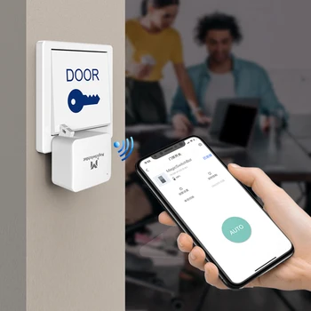 Bluetooth 5.0 Smart Switch Tlačítko Tlačná Garážová Vrata Otvírák Pro Aplikace, Časovač, Ovládání Smart Home Dálkové Ovládání Pro Osvětlení