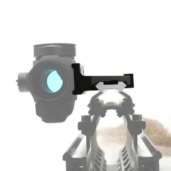Fit T1 red dot sight puška rozsah Boční Picatinny Mount Base Černá M8601