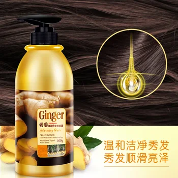 BIOAQUA Bylinné Zázvor Šampon na Vlasy Žádný Silikonový Olej Proti Lupům Anti-Svědění Čistící Olej Ovládání Vlasy vlasovou Pokožku, Ošetření