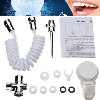 12 Ks Zubní Spa Proud Vody Jako Z Bavlnky Ústní Irigátor Zuby Zubní Kartáček Vybrat Vysavač