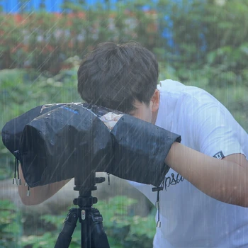 PULUZ Univerzální Nylonové Nepromokavé vodotěsný Fotoaparát pláštěnka Rainshade Protector Case Kabát pro DSLR Fotoaparáty Canon Nikon Sony
