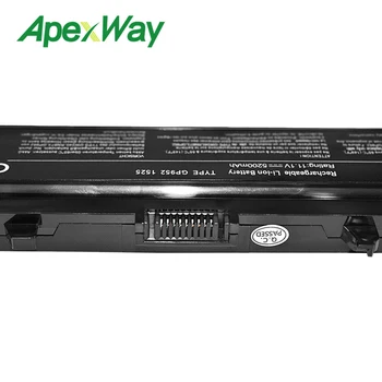 Apexway Baterie Notebooku GW240 297 M911G RN873 RU586 XR693 pro Dell Inspiron 1525 1526 1545 1546 X284g pro Dell Vostro 500