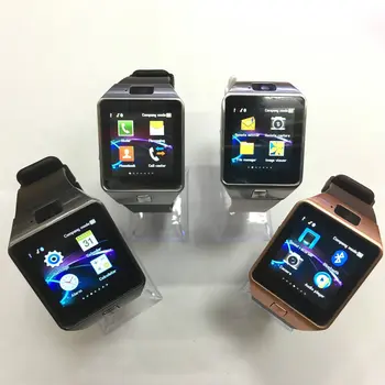 Touch Screen Chytré Hodinky dz09 S Bluetooth Kamera náramkové Hodinky SIM Karty Smartwatch Pro Ios, Android Telefony, Podpora Multi jazyk