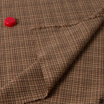 DIY Japonsko Malý Hadřík Skupiny Příze barvené Tkaniny pro Šití, Ruční práce Patchwork Quilting ,mřížky Stripe Dot 50x140cm Semišové Tkaniny SMTA