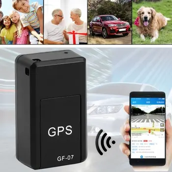 Gf07 Gsm Gprs Mini Auto Magnetické Gps Anti-Ztracené Nahrávání V Reálném Čase Sledovací Zařízení Lokátor Tracker Podpora Mini Tf Karta