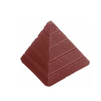 Pyramidy Čokoládové Cukroví Dort Formy Zdobení PC Jelly Led Mýdlo Formy