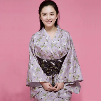 Ženy Japonském Stylu Kimono Japonské Yukata Kimono Tradiční Kostým Ženské Šaty Cosplay Dámy Yukata S Obi