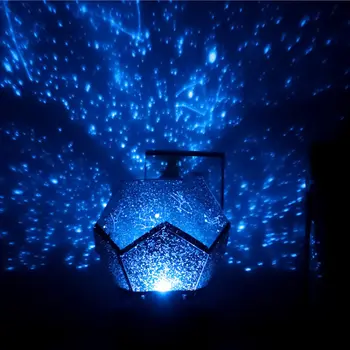 Nejnovější Vánoční 60000 Hvězdy, Hvězdnou Oblohu Projektor Světlo DIY Sestavy Domácí Planetárium Lampa Ložnice Dekorace osvětlení