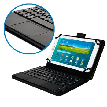 Univerzální Odnímatelný Bluetooth Klávesnice S Touchpadem Kožené Pouzdro Pro Asus ZenPad 8,0 Z380KL Z580CA ME181C ME581C FE380CG M80TA