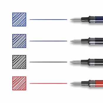 10Pcs/lot UNI Ball-Signo gel náplň UMR-1 0.38 / 0.5 mm je vhodný pro UM-151 gelové pero červená modrá černá volitelné student papírnictví