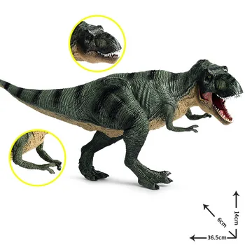Velké Jurský Tyrannosaurus Rex Simulace Plastové Masožravých Dinosaurů Dekorace pro Dospělé dětské Hračky Hand-made Model Dárek