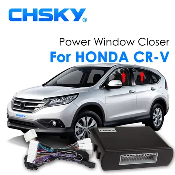 CHSKY Auto Auto Power Window Roll-up Okno Blíže Pro Honda CRV CR-V Auto Alarm Systémů na Dálku Zavřít Okno Blíže zvedák