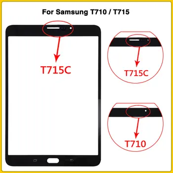 Nové T710 Dotykový displej Pro Samsung Galaxy Tab S2 8.0 T710 T715 Dotykové Obrazovky Panel, Digitizér Čidlo LCD Přední Sklo náhradní tartlets: svě