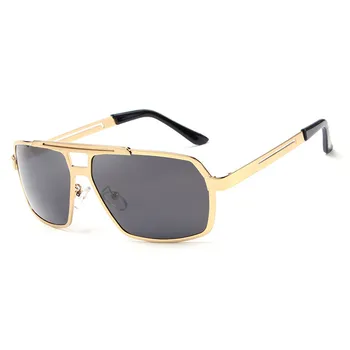 New Style Luxusní Značky Návrhář Slitiny Polit Polarizované sluneční Brýle pro Muže, Mužské Sluneční Brýle M306 + Pouzdro